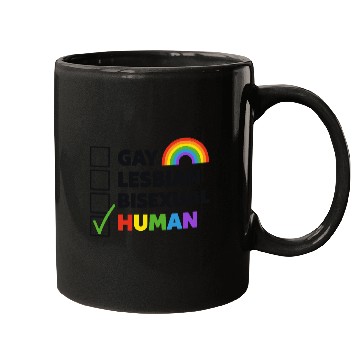 Discover Gay Lesbian Bisexual Human Mugs