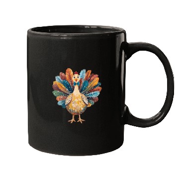 Discover Coquette Thanksgiving Turkey Mugs