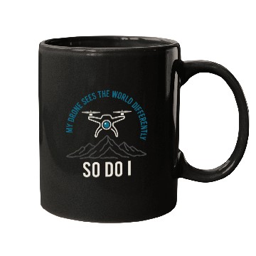 Discover Drone Photographer FPV Freestyle Pilot Aerial Mugs