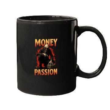 Discover Money Passion - Greed To Cash Mugs