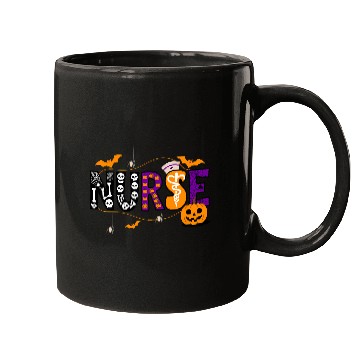 Discover Halloween Nurse Mugs