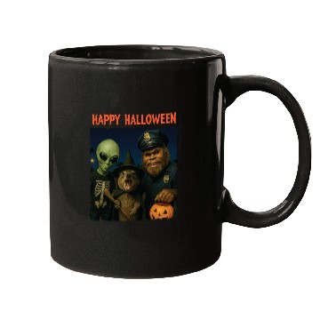 Discover Bigfoot Alien Rock Hyrax Awawa Funny Halloween Tri Mugs