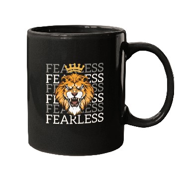 Discover Fearless King Mugs