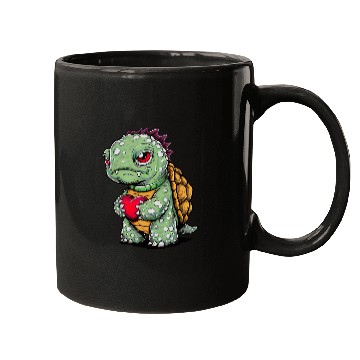 Discover Turtle with heart Mugs