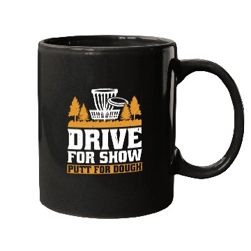 Discover Disc Golf Drive For Show Mugs
