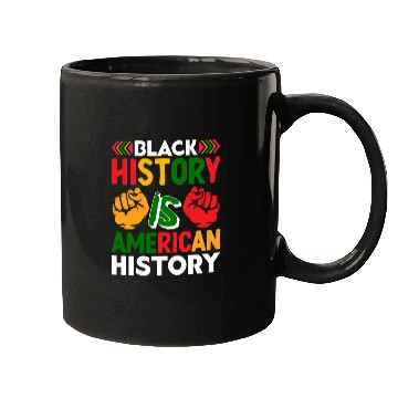 Discover Black History Is American History Mugs
