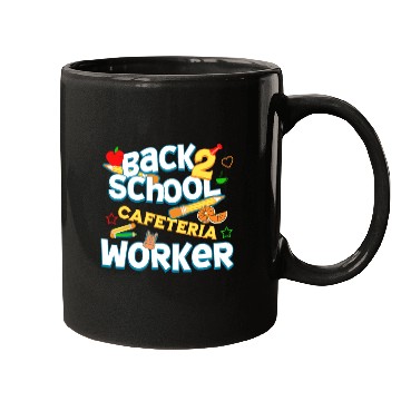 Discover Back To School Cafeteria Worker Proud Lunch Lady Mugs