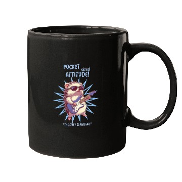 Discover Pocket Sized Attitude Hedgehog Mugs