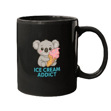 Discover Ice Cream Addict Mugs