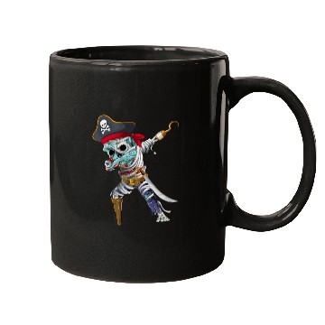 Discover Dabbing Mummy Zombie Pirate Halloween Pirate Mugs