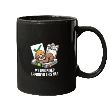 Discover My Union Rep Approved This Nap Labor Day Mugs