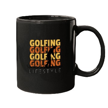 Discover Golfing Lifestyle Golf Enthusiast Mugs