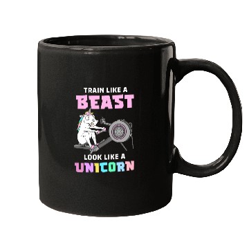 Discover Fitness Exercise Gym Unicorn Mugs