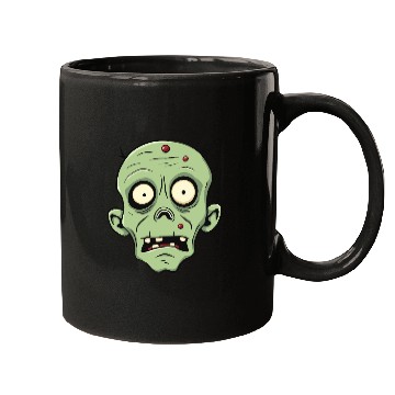 Discover Zombie With Big Red Pimples Mugs