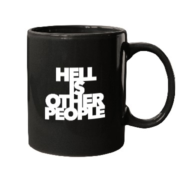 Discover Hell is other people individual creative artist Mugs
