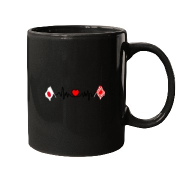 Discover Heartbeat with Japan & Rising Sun Mugs