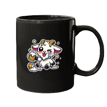 Discover Drunk Wasted Hangover Goat Mugs