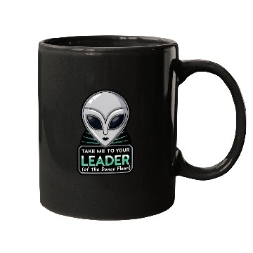 Discover Take Me To Your Leader Alien Rave Retro 2000s Y2K Mugs
