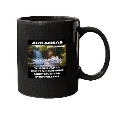 Discover Arkansas Natural Art Mugs