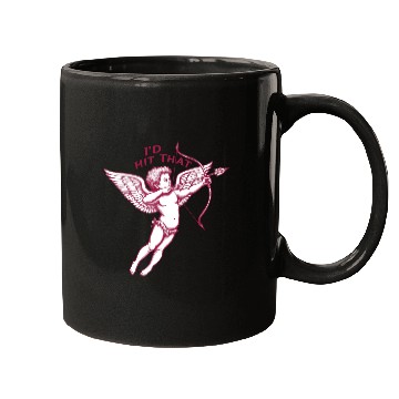 Discover Pink Cupid Valentine's Day Design Mugs