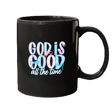Discover God Is Good All The Time Preppy Boho Christian Mugs