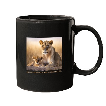 Discover Lioness and her cub - Pride & Joy Mugs