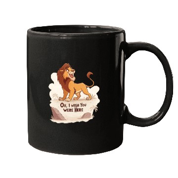 Discover Lonely Lion Longing Mugs