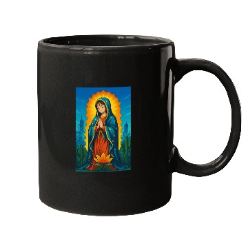 Discover GUADALUPE VIRGEN ANIME STYLE Mugs