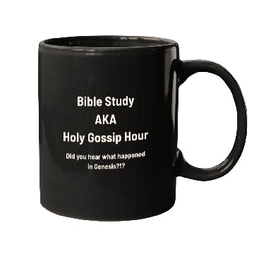 Discover Bible Study AKA Gossip Hour Design Mugs