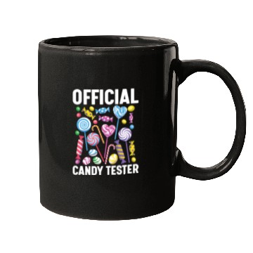 Discover Official Candy Tester Lollipop Sweets 01 Mugs