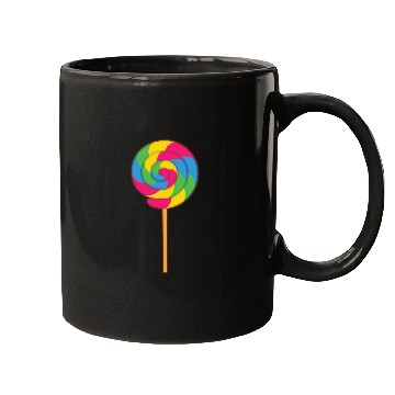 Discover Lollipop Rainbow Sucker Candy Halloween Costume Mugs