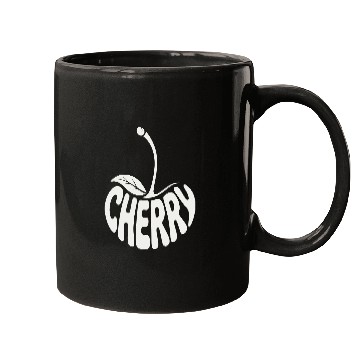 Discover Sweet Cherry Word Art Mugs