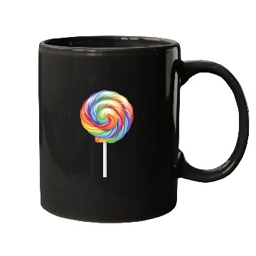 Discover Lollipop Rainbow Sucker Candy Costume Halloween Mugs