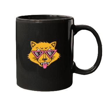 Discover Cool Mischievous Raccoon Mugs