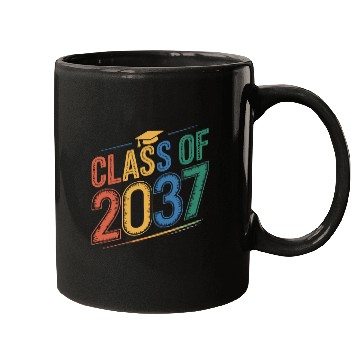 Discover Class of 2037 Grow With Me, Funny back to school Mugs
