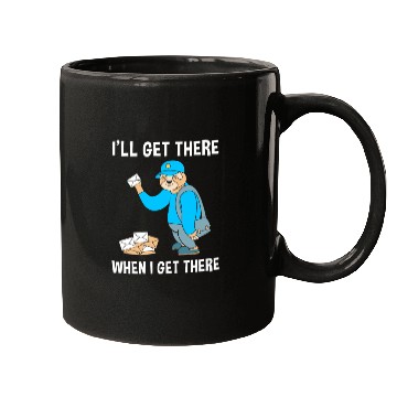 Discover Postal Worker Delivery Mailman Mugs