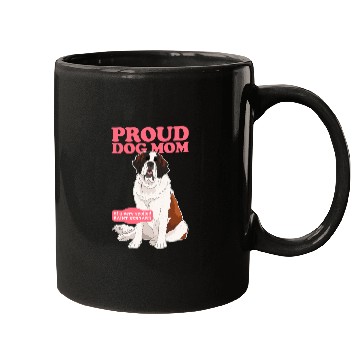 Discover Saint Bernard Dog Mom St. Bernhard Mugs