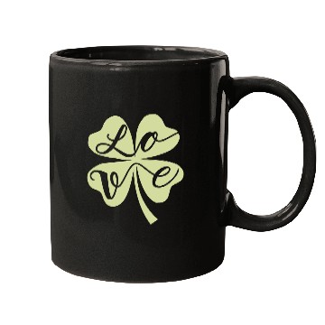 Discover Lucky Love Four Leaf Clover Mugs