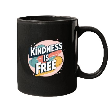 Discover Kindness is Free Mugs
