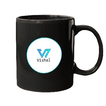 Discover Vishal k videos logo Mugs