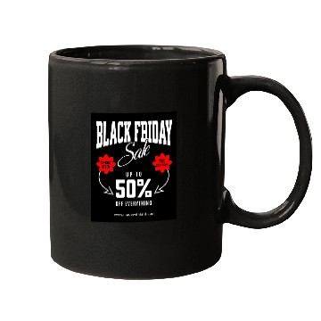Discover Hustle Wear Black Friday ,Mugs design