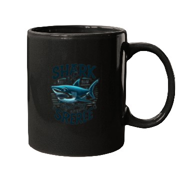 Discover Shark Free and Squared Away Mugs