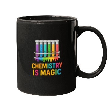 Discover Chemistry Is Magic Mugs