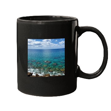 Discover Serene Ocean View Mugs