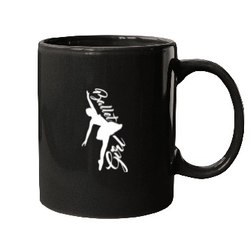 Discover Ballet Girl Mugs