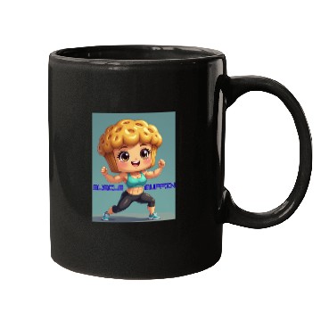 Discover MUSCLE MUFFIN-Muscle Pose Mugs