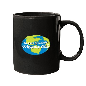 Discover You can't spell Genius Without GIS Mugs