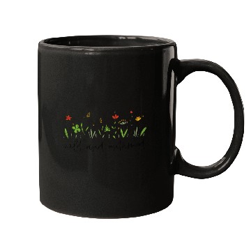 Discover wild and untamed wildflowers nature Mugs