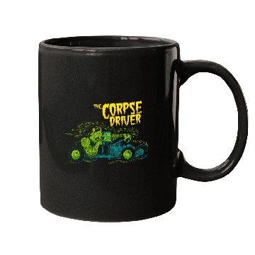 Discover The Corpse Driver – Rat Rod Zombie Racer Mugs