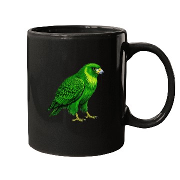 Discover Green hawk Mugs